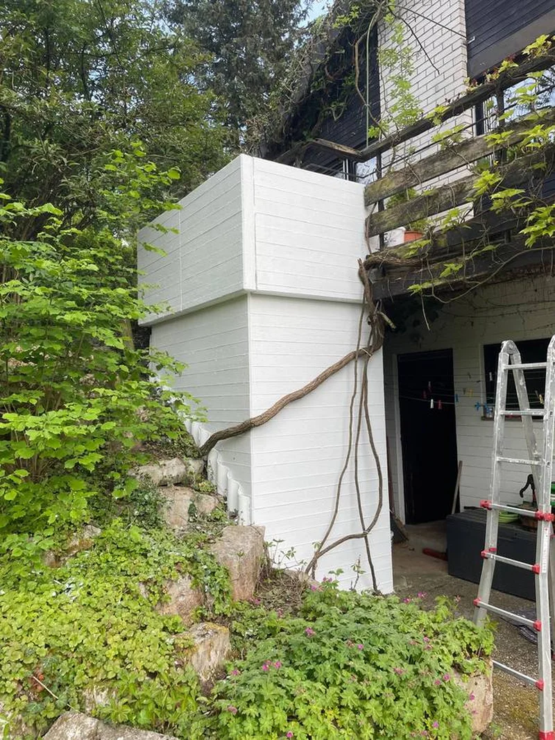 Fassadenarbeit Projekt 1 – Nachher