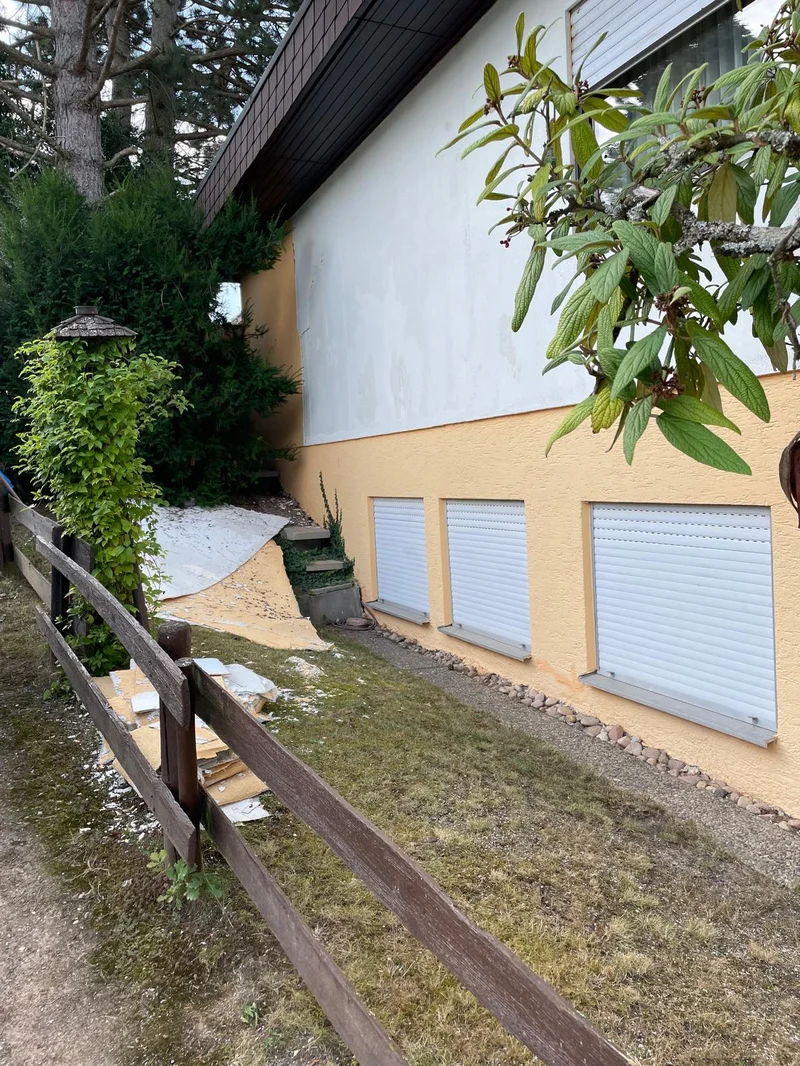 Fassadenarbeit Projekt 3 – Vorher