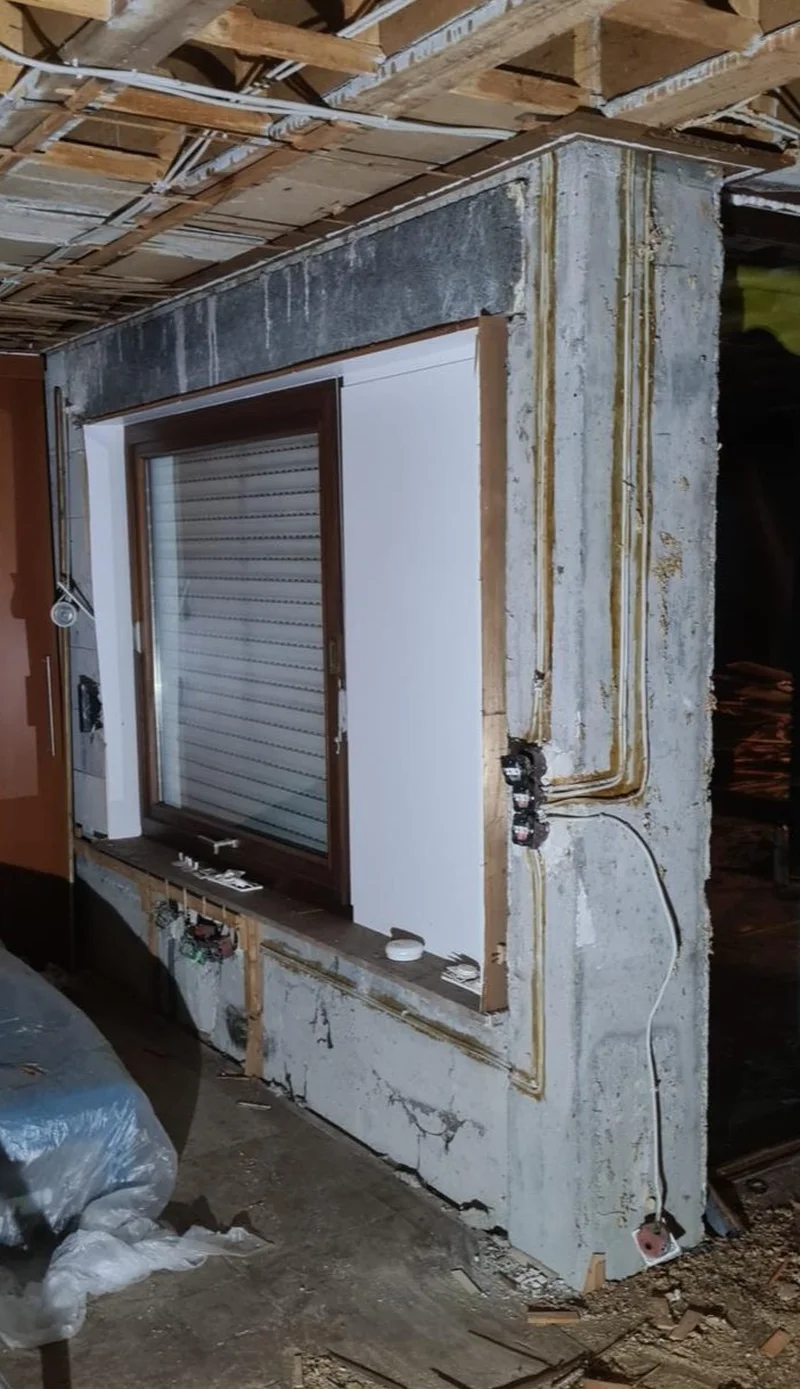 Innenputz & Malerarbeiten Projekt 1 – Vorher